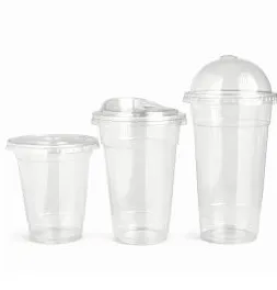 كوب عصير بلاستيك شفاف ⁦8-10-12-14-16 oz⁩
