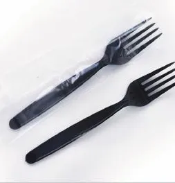 شوكة بلاستيك مغلفة ⁦VIP⁩