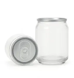 علبة بلاستيك شفافة بغطاء ⁦250 ml⁩